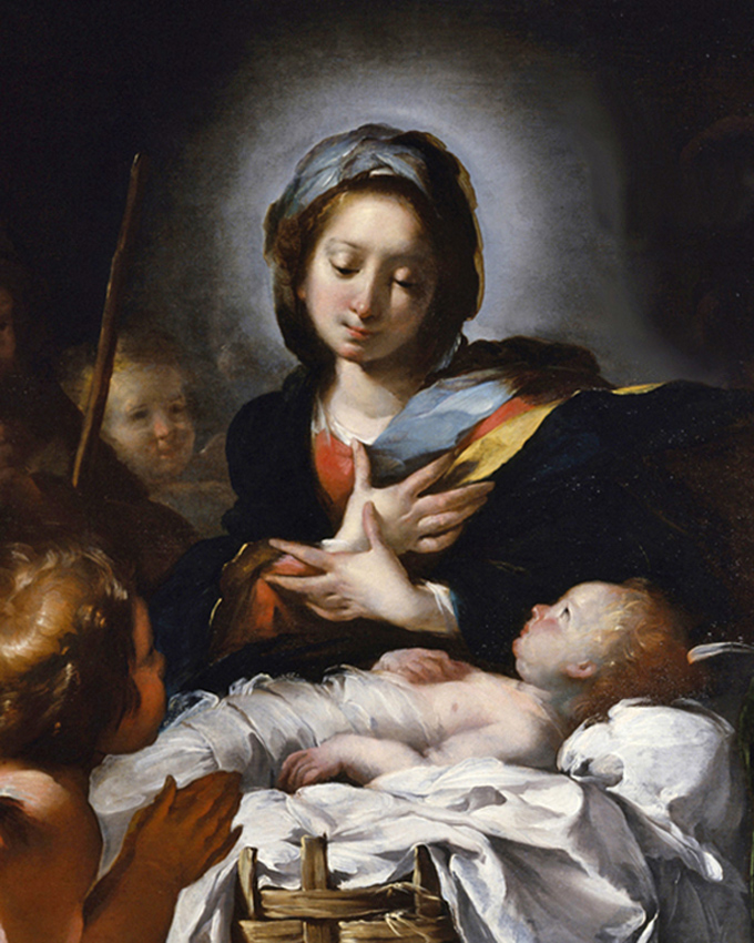 Bernardo Strozzi of Genoa, Italy - Adoration of the Shepherds, Walters Art Museum, Baltimore, Maryland, 1615.